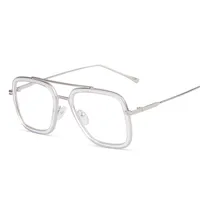 Lady Simple Style Solid Color Ac Square Full Frame Glasses main image 1