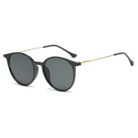Basic Simple Style Solid Color Ac Round Frame Full Frame Glasses sku image 7