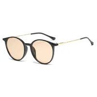 Basic Simple Style Solid Color Ac Round Frame Full Frame Glasses sku image 9