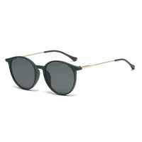 Basic Simple Style Solid Color Ac Round Frame Full Frame Glasses sku image 10
