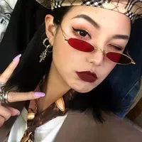 Lady Solid Color Ac Oval Frame Full Frame Glasses main image 5