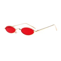 Lady Solid Color Ac Oval Frame Full Frame Glasses sku image 1