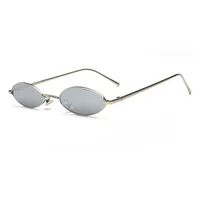 Lady Solid Color Ac Oval Frame Full Frame Glasses sku image 4