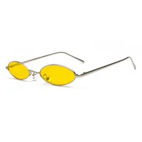 Lady Solid Color Ac Oval Frame Full Frame Glasses sku image 5