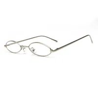 Lady Solid Color Ac Oval Frame Full Frame Glasses sku image 7