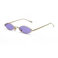 Lady Solid Color Ac Oval Frame Full Frame Glasses sku image 13