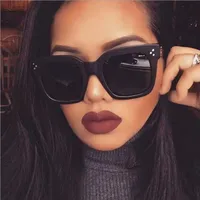 Basic Lady Simple Style Solid Color Ac Square Full Frame Glasses main image 2