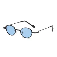 Retro Sweet Solid Color Ac Oval Frame Full Frame Glasses sku image 3