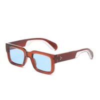 Casual Elegant Simple Style Solid Color Ac Square Full Frame Glasses main image 3