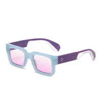 Casual Elegant Simple Style Solid Color Ac Square Full Frame Glasses main image 1