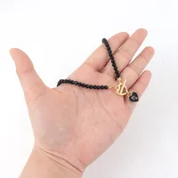 Casual Elegant Simple Style Constellation Heart Shape 304 Stainless Steel Artificial Crystal Women's Pendant Necklace main image 3