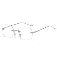 IG Style Simple Style Solid Color Ac Square Full Frame Glasses sku image 7