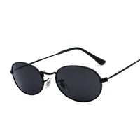 Punk Streetwear Solid Color Ac Oval Frame Full Frame Glasses sku image 6