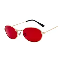 Punk Streetwear Solid Color Ac Oval Frame Full Frame Glasses sku image 8