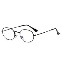 Punk Streetwear Solid Color Ac Oval Frame Full Frame Glasses sku image 11