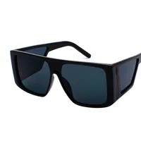 Retro Simple Style Solid Color Ac Square Full Frame Glasses main image 1