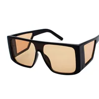Retro Simple Style Solid Color Ac Square Full Frame Glasses main image 3