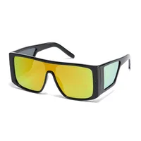 Retro Simple Style Solid Color Ac Square Full Frame Glasses sku image 4