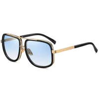 Retro Classic Style Solid Color Ac Square Full Frame Glasses sku image 4