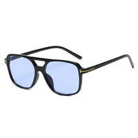 Retro Classic Style Solid Color Ac Square Full Frame Glasses main image 3