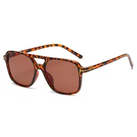 Retro Classic Style Solid Color Ac Square Full Frame Glasses sku image 8