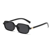 Retro Classic Style Solid Color Ac Square Full Frame Glasses main image 1