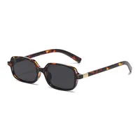 Retro Classic Style Solid Color Ac Square Full Frame Glasses main image 3