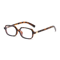 Retro Classic Style Solid Color Ac Square Full Frame Glasses sku image 1