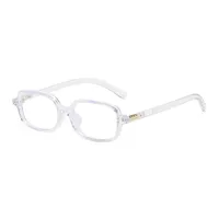 Retro Classic Style Solid Color Ac Square Full Frame Glasses sku image 10