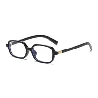 Retro Classic Style Solid Color Ac Square Full Frame Glasses sku image 11
