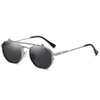Retro Classic Style Solid Color Ac Square Full Frame Glasses sku image 3