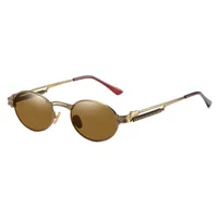 Streetwear Solid Color Ac Oval Frame Full Frame Glasses sku image 4