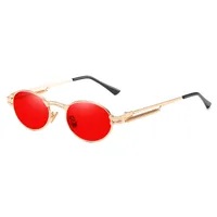 Streetwear Solid Color Ac Oval Frame Full Frame Glasses sku image 7