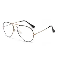 Simple Style Classic Style Solid Color Ac Toad Glasses Full Frame Glasses sku image 9