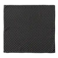 Women's Elegant Four Leaf Clover Polka Dots Flower Silk Silk Scarf main image 5