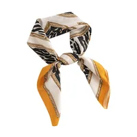 Women's Ethnic Style Polka Dots Leopard Polyester Silk Scarf main image 5