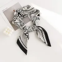 Women's Ethnic Style Polka Dots Leopard Polyester Silk Scarf sku image 7