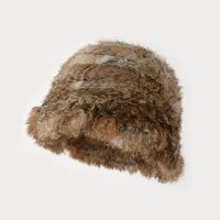 Women's Simple Style Solid Color Eaveless Wool Cap sku image 5