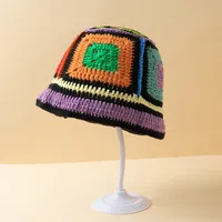 Women's Simple Style Classic Style Color Block Eaveless Wool Cap main image 2