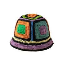 Women's Simple Style Classic Style Color Block Eaveless Wool Cap main image 3