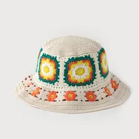 Unisex Retro Simple Style Flower Strawberry Crimping Wool Cap main image 1