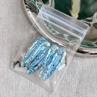 Children Unisex Casual Elegant Simple Style Solid Color Alloy Hair Clip sku image 2