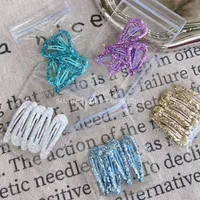 Children Unisex Casual Elegant Simple Style Solid Color Alloy Hair Clip main image 4