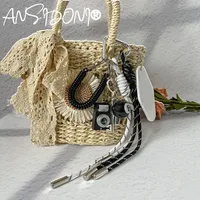 Simple Style Geometric Mixed Materials Unisex Bag Pendant Keychain sku image 154