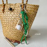 Simple Style Geometric Mixed Materials Unisex Bag Pendant Keychain sku image 112