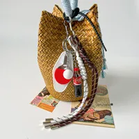 Simple Style Geometric Mixed Materials Unisex Bag Pendant Keychain sku image 31