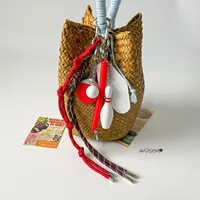 Simple Style Geometric Mixed Materials Unisex Bag Pendant Keychain sku image 73