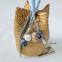 Simple Style Geometric Mixed Materials Unisex Bag Pendant Keychain sku image 68