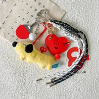Simple Style Geometric Mixed Materials Unisex Bag Pendant Keychain sku image 187