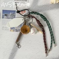 Simple Style Geometric Mixed Materials Unisex Bag Pendant Keychain sku image 146